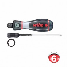 Wiha iTorque Mechatronic Torque Screwdriver - Torque Value can be set via a Digital Scale - Automatic Release with Calibration Alert - 1.0-6.0 Ncm - 36888